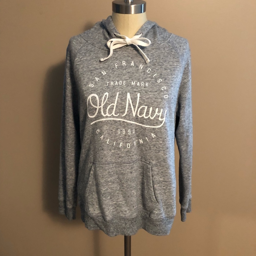 Soft Grey Hoodie from Old Navy
